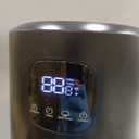 Large Humidifiers for Bedroom, 9L/2.5Gal Ultrasonic Cool Mist, Easy Clean with 350ML/H Large Mist Speed, Quiet Tower, Suitable for Kids Room Plant Yoga (Black)