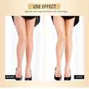 3 x 3 Colors Body Bronzers Waterproof No Transfer Flawless Looking Leg Makeup Light Leg and Body Scar Cover up Makeup/Tattoo Cover Up (30ML,02 Medium Golw