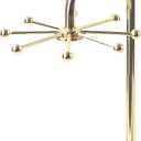 Necklace Holder, Rotating Necklace Display for Vendors, Metal Jewelry Display Stand, Hanging Pandent Chain Tower Rack with 8 Hooks