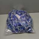 Ceenna 150 Feet Christmas Tinsel Garland Metallic Twist Garland Shiny Hanging String Ornaments for Christmas Tree Party Supplies Indoor and Outdoor Decoration(Blue Silver)