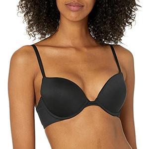 Calvin Klein Women's Constant Push Up Plunge Bra Bra, -black, 32A