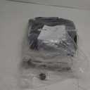 Air Mattress Thickened and Double-Sided Flocking Travel Camping Bed with 2 Pillows & Electric Pump Dedicated Mobile Cushion Inflatable Bed for SUV Trunk and Rear Seat, Light Grey 