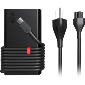 STJJNNWI 65W USB Type C Charger Compatible with Lenovo Laptop Computer USBC AC Power Adapter ThinkPad/Yoga/ThinkBook/Chromebook, X1 Carboon T14 T16 T480 7i C740 Fast Charging Laptop Power Cord