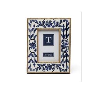Blue Belle Bone Frame 4x6