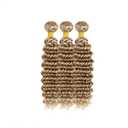 Ash Blonde Bundles Human Hair Color #22 Deep Wave Bundles 22 24 26 Inch Niegmeag Brazilian Virgin Soft and Silky Remy Hair Extensions Ash Blonde Deep Wave Bundle