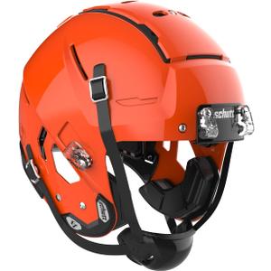 Schutt F7 VTD Collegiate No Facemask (Medium, Molded Gloss Orange)