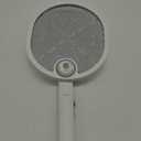 Buzbug Electric Fly Swatter, Type-C Rechargeable Mosquito Swatter, Foldable, Dual Handheld and Auto Zap Mode, 3800V Powerful Instant Bug Zapper Racket, Mosquito Bat for Indoor Outdoor Camping -WD956A (Normal-White)