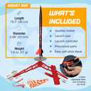 Estes 1441 Journey Rocket-Building Kit, Beginner Flying-Rocket Model Kit for Ages 10+, Includes Launch Pad and Controller