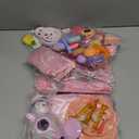 Tea Party Set for Little Girls, 63Pcs Pretend Play Toys, Princess Dress Up Tea Time, Tin Tea Sets for Toddlers 3-5 6 with Dessert, Carrying Case, Kids Kitchen Playset, Birthday Gift for Toddler Girls