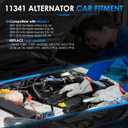 11341 11557 Car Alternators Fit for Nissan Altima 2007-2010, Murano 2009-2014, Maxima 2009-2010, Quest 2011-2016 3.5L Automotive Replacement Alternators 23100-1AA1A, 23100-1AA1B, 23100-JA11A