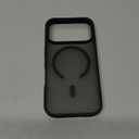 SUPFINE Magnetic for iPhone 17 Pro Case (Compatible with MagSafe)(Military Grade Drop Protection) Translucent Matte Shockproof with Anti-Fingerprint Phone Cover,Black