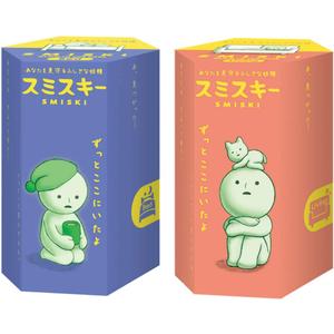Smiski Glow in The Dark Mini Figure Set: Bed + Living Series, 2 Assorted Blind Box