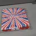 60Pcs Patriotic Disposable Napkins 4th of July, Independence Day, Memorial Day & Election Day American Flag Paper Napkins for Party Decorations