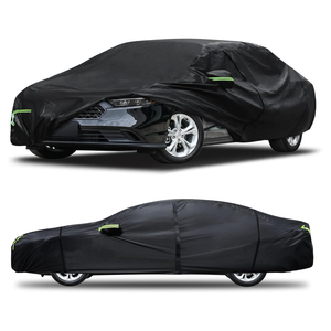 Water Proof Car Cover/ Hail Protection - 
6 Layers Truck Cover Waterproof All Weather for Automobiles,Outdoor Full Exterior Cover,Rain, Sun, Wind Protection,Black