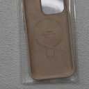 TORRAS Liquid Silicone for iPhone 16 Pro Case with 360 Spin Magnetic Ring Stand with Camera Control, Fit for MagSafe, OStand Q3 Silicone Non-Slip Protective Case for iPhone 16 Pro, Dune Beige
