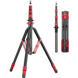 FreeSea Light Stand with Storage Bag, 87.4 inch/2.22m Aluminium Photography Tripod for Reflectors, Softboxes, Flash, Strobe Lights, Umbrellas, Compact Lightweight Light Tripod