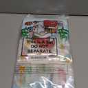 Fuutreo 50 Pcs Christmas Gift Bags 7.1x10.2 Inch Christmas Elf Plastic Bags with Handles Xmas Gnome Sealed Pouches for Winter Xmas Holiday Party Candy Gift Wrap Supplies Decoration(Elf)