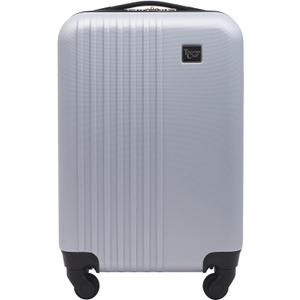 Travelers Club Cosmo Luggage, Silver-20, 20-Inch, 1-piece