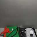 Outdoor Heated Cat House,Weatherproof and Insulated Outside Cat Shelter with Heated Pad and Cooling Pad(4 Seasons Universal),Gift Box for Cats.(Medium) (Green)