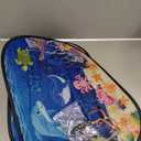 ABSOFINE Car Window Sun Shades for Baby Kids 2 Pack 19"x14", Ocean World Window Shades Sun Blocker Cover, Baby Car Shades for Back Windows with 8 Suction Cups and Storage Bag, Anti Glare & UV