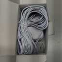 24V Doorbell Transformer Compatible with Ring Doorbell,Video Doorbell,Nest, Ecobee, Sensi and Honeywell Thermostats,24V 500MA AC Transformer (16.4FT White 12.0, Watts