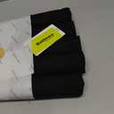 BATTEWA Incontinence Underwear for Women Washable, Leak Proof Underwear High Waist Cotton,Bladder Leakage 50ML(5Black, 4X-Large, 5 Pack)