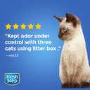 Fresh Step Multi-Cat Extra Strength Scented Litter with the Power of Febreze, Clumping Cat Litter, 14 Pounds 
