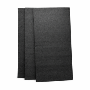 ONREVA Tool Box Foam 40x20x1 inch 3-Pack, Foam Inserts for Cases, Polyethylene Storage Sheets for Toolbox Hard Case, Tool Shadow Insert, Kaizen Organizer Sheet, Black