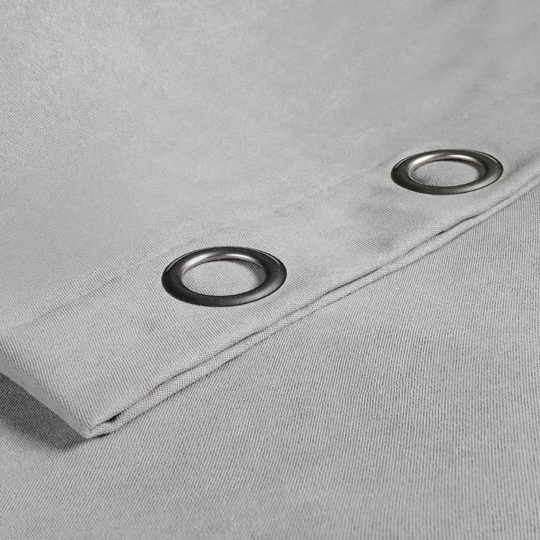 SUNBLK Total Blackout Grommet Panel 52in x 63in Natural