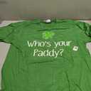 Funny Irish Who's Your Paddy St Patricks Gift T-Shirt, Large