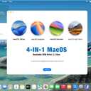 64GB- 4-in-1,Bootable MacOS Tahoe 26Sequoia 15Sonoma 14High Sierra 10.13.6, USB Drive 3.2, Reinstall/Recovery/Restore Mac OS X