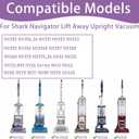 Brushroll Brush Roll Bristle Bar For Shark Navigator Lift-Away NV360 NV361 NV350 NV351 NV352 NV370 NV355 NV356 S2 NV42 NV22, 1PC Roller Brush