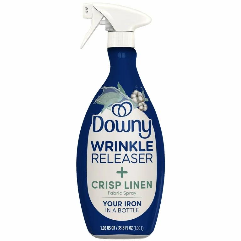 Downy Crisp Linen Wrinkle Releaser Spray - 33.8oz 2Pcs