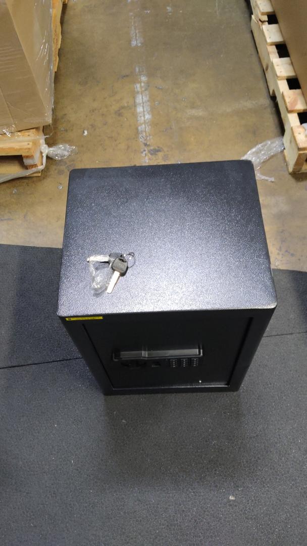 3.4 Cub Large Fireproof Safe Box, Security Safes for Home, Fire and Water Proof, With Combination Lock, Alarm System and Removable Shelf, Anti theft Digital Home safe For Valuables