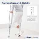 Drive Medical Crutches, 1 Count