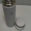 Hydro Flask Water Bottle - Insulated Stainless Steel - Wide Mouth Flex Lid, Non Spill, Leakproof and Refillable in 20 Oz Birch Gray