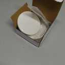 2 Pieces Reusable Mug Lids for Ceramic Mugs, 11 Ounce White Ceramic Cup Lid, Drink Cover for Outdoors, Cup Cover to Keep Warm, Fits Mug with Outside Diameter 3.25 Inch, Best for Hot and Cold Beverage