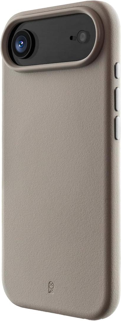 TineeOwl Case for iPhone Air  MagSafe Compatible, Aluminum Buttons, Camera Control, Slim Textured TPU, Minimalist  DuneX Series (Sandstone)
