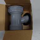 Dishwasher Drain Pipe Hose Adapter Wye, Kitchen Sink Pipe Adapter Branched Dishwasher Tailpiece Y-Shaped Strainer Connection for Tubular Drain Applications 1-1/2 Inch (Y-Shaped)