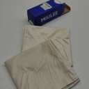 MIULEE Pack of 2 Decorative Christmas Velvet Throw Pillow Covers Soft Pillowcases Solid Square Cushion Case for Winter Sofa Bedroom Car 20x20 Inch 50x50 Cm Cream White