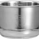 Uonlytech Stainless Steel Rice Cooker Liner - Electric Inner Pot Replacement for Pots and Pans