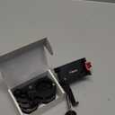 Tiakia Bike Phone Mount Holder, Aluminum Motorcycle Phone Mount, Handlebar Mounted Cell Phone Holder for Bike, 360 Rotation, Universal Bicycle Phone Mount for 4.5-7 Inch Phones (Black Red)