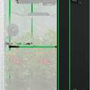 VIVOSUN P336 36"×36"×72" PRO Grow Tent, with Thick 1 inch Poles, Strengthened High Reflective Mylar Oxford Fabric, Extra Hanging Bars & High CFM Kit for Hydroponics Indoor Plant for AeroLight A200SE