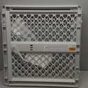 MYPET Universal Pet Gate: 26 - 42 Wide Dog Gate for Doorways with Pressure Fit or Swinging Door Hardware Mounting Types Included: 26" Tall; Gray