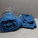 CozyLux Queen Comforter Set Teal - Bed in a Bag, Queen Size, 7 Pieces, Luxury Soft Bed Set for All Seasons, Bedding Set with Down Alternative Comforter, Sheets, Pillowcases & Shams