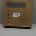 Broom with Dustpan Combo Set 54" Long Handle Adjustable Length Stainless Steel Broomstick Standing Dust Pan and Broom Set for Office Home Kitchen Lobby Floor Cleaning (Red and Black)