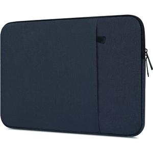 15.6 16 inch Laptop Sleeve Case for HP Envy X360/Pavilion 15, HP Omnibook 16, Lenovo IdeaPad 15, Dell Inspiron Plus 16, Acer Aspire 15, ASUS, Water-Restistant 15.6 Computer Bag -Navy Blue