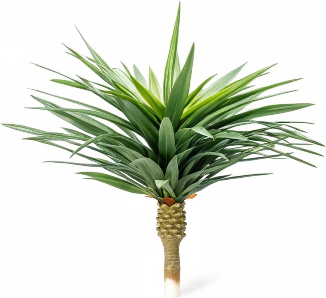 24" Tall Lifelike Large Artificial Agave Sisalana Succulent Plant for Indoor and Outdoor Home Dcor (Green)