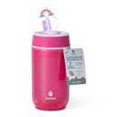 Manna™ Navigator Bottle Plastic with Rainbow Straw Topper