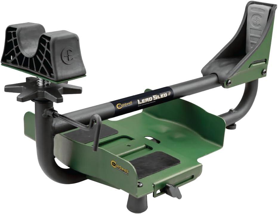 Caldwell Lead Sled 3 Adjustable Ambidextrous Recoil Reducing Rifle Shooting Rest for Sighting in and Shooting Stability